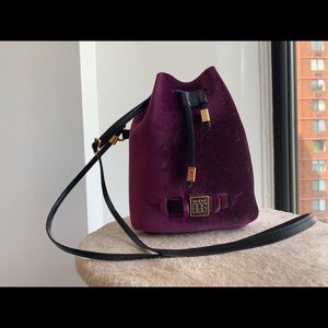 Save My Bag Handmade in Italy Velvet Bucket Bag